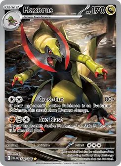 Haxorus, Black Bolt, no. 147