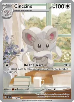 Cinccino, Black Bolt, no. 153