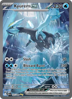 Kyurem ex, Black Bolt, no. 165