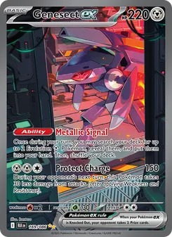 Genesect ex, Black Bolt, no. 169