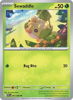 Sewaddle, White Flare, no. 001