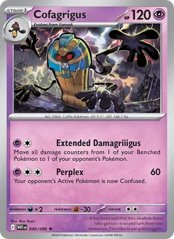 Cofagrigus, White Flare, no. 040