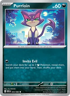 Purrloin, White Flare, no. 055