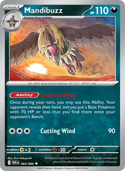 Mandibuzz, White Flare, no. 064