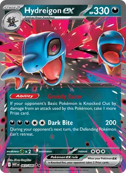 Hydreigon ex, White Flare, no. 067
