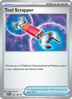 Tool Scrapper, White Flare, no. 085
