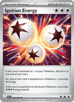 Ignition Energy, White Flare, no. 086