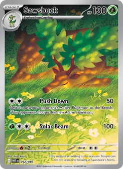 Sawsbuck, White Flare, no. 092