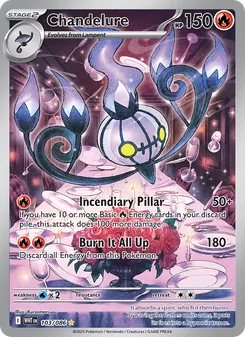 Chandelure, White Flare, no. 103