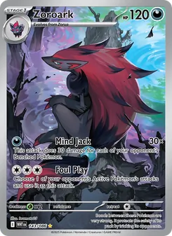 Zoroark, White Flare, no. 143