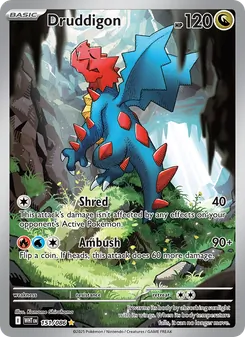 Druddigon, White Flare, no. 151