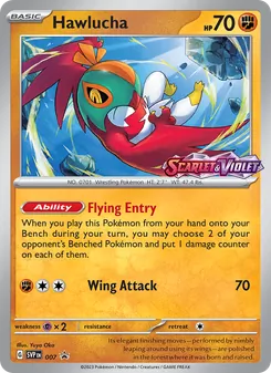 Hawlucha, SVP Black Star Promos, no. 007