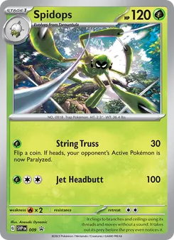 Spidops, SVP Black Star Promos, no. 009