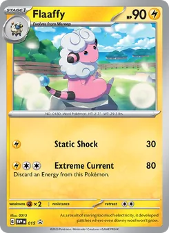 Flaaffy, SVP Black Star Promos, no. 015