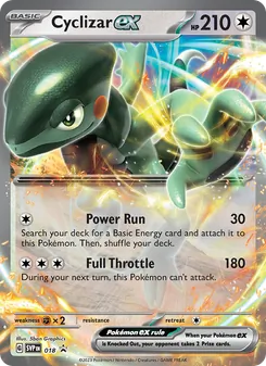 Cyclizar ex, SVP Black Star Promos, no. 018