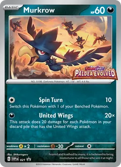 Murkrow, SVP Black Star Promos, no. 021