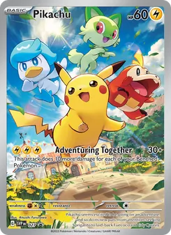 Pikachu, SVP Black Star Promos, no. 027