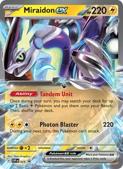Miraidon ex, SVP Black Star Promos, no. 028
