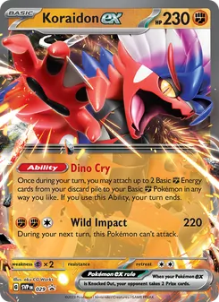 Koraidon ex, SVP Black Star Promos, no. 029