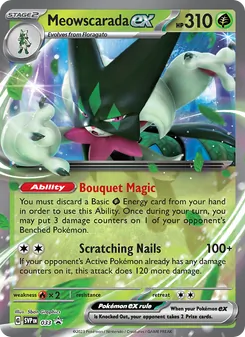 Meowscarada ex, SVP Black Star Promos, no. 033
