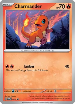 Charmander, SVP Black Star Promos, no. 047