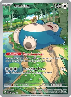 Snorlax, SVP Black Star Promos, no. 051