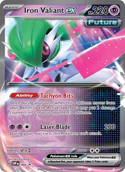 Iron Valiant ex, SVP Black Star Promos, no. 068