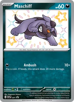 Maschiff, SVP Black Star Promos, no. 071