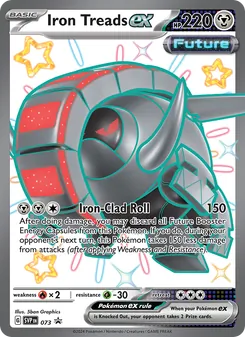 Iron Treads ex, SVP Black Star Promos, no. 073