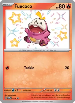 Fuecoco, SVP Black Star Promos, no. 079