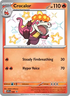 Crocalor, SVP Black Star Promos, no. 080