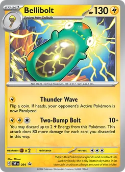 Bellibolt, SVP Black Star Promos, no. 094