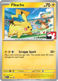 Pikachu, SVP Black Star Promos, no. 101