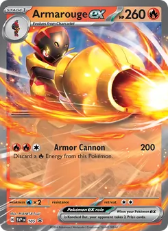 Armarouge ex, SVP Black Star Promos, no. 105