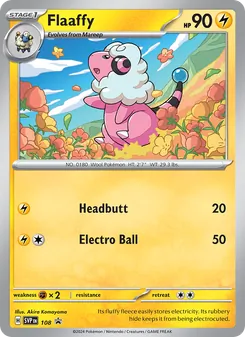 Flaaffy, SVP Black Star Promos, no. 108