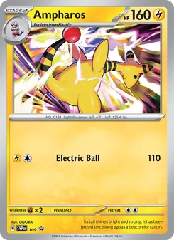 Ampharos, SVP Black Star Promos, no. 109