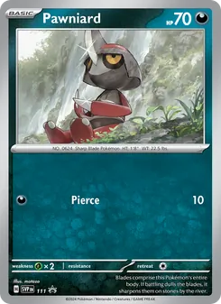 Pawniard, SVP Black Star Promos, no. 111