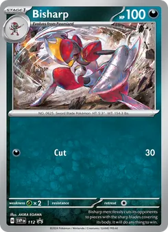 Bisharp, SVP Black Star Promos, no. 112