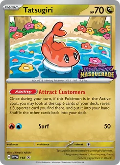 Tatsugiri, SVP Black Star Promos, no. 118