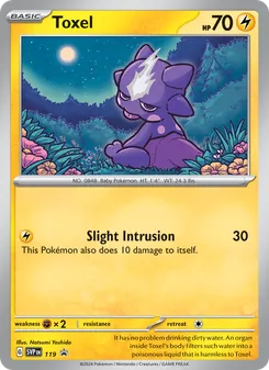 Toxel, SVP Black Star Promos, no. 119