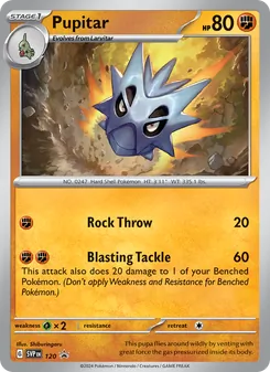 Pupitar, SVP Black Star Promos, no. 120