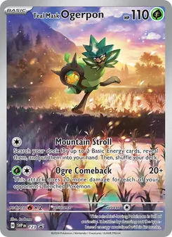 Teal Mask Ogerpon, SVP Black Star Promos, no. 123