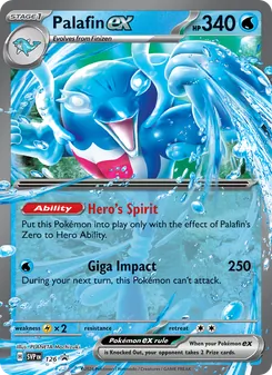 Palafin ex, SVP Black Star Promos, no. 126