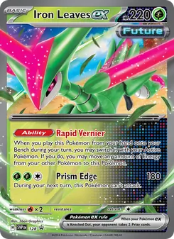 Iron Leaves ex, SVP Black Star Promos, no. 128