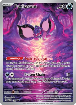 Pecharunt, SVP Black Star Promos, no. 129