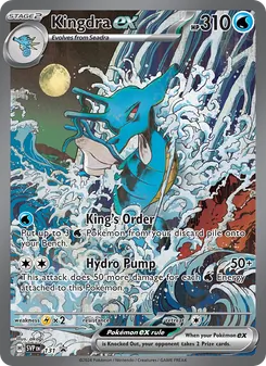 Kingdra ex, SVP Black Star Promos, no. 131