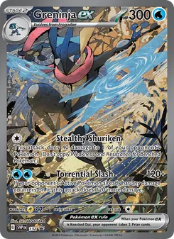 Greninja ex, SVP Black Star Promos, no. 132