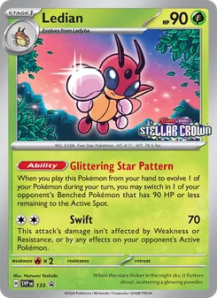 Ledian, SVP Black Star Promos, no. 133