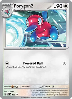 Porygon2, SVP Black Star Promos, no. 138