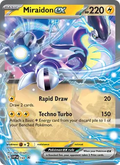 Miraidon ex, SVP Black Star Promos, no. 143